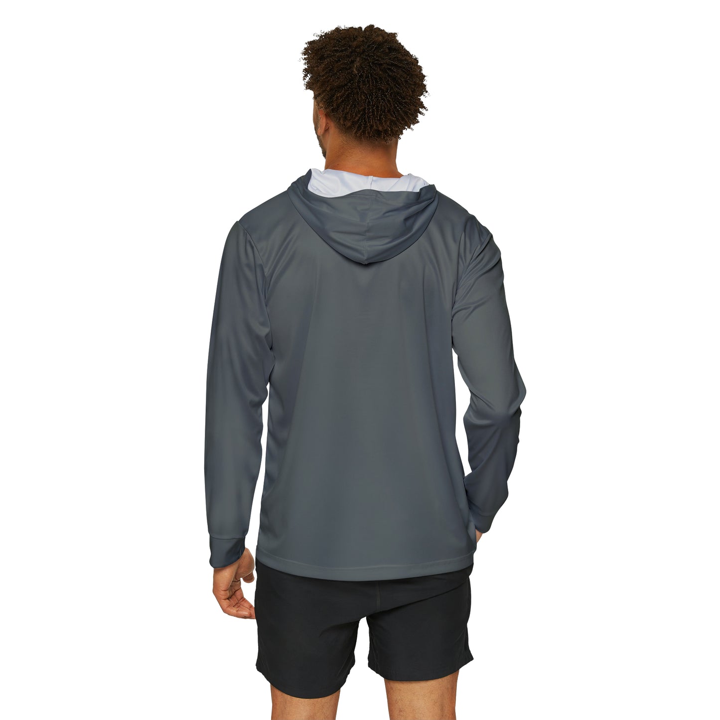 Fr8 King -- Men's Grey Sports Hoodie