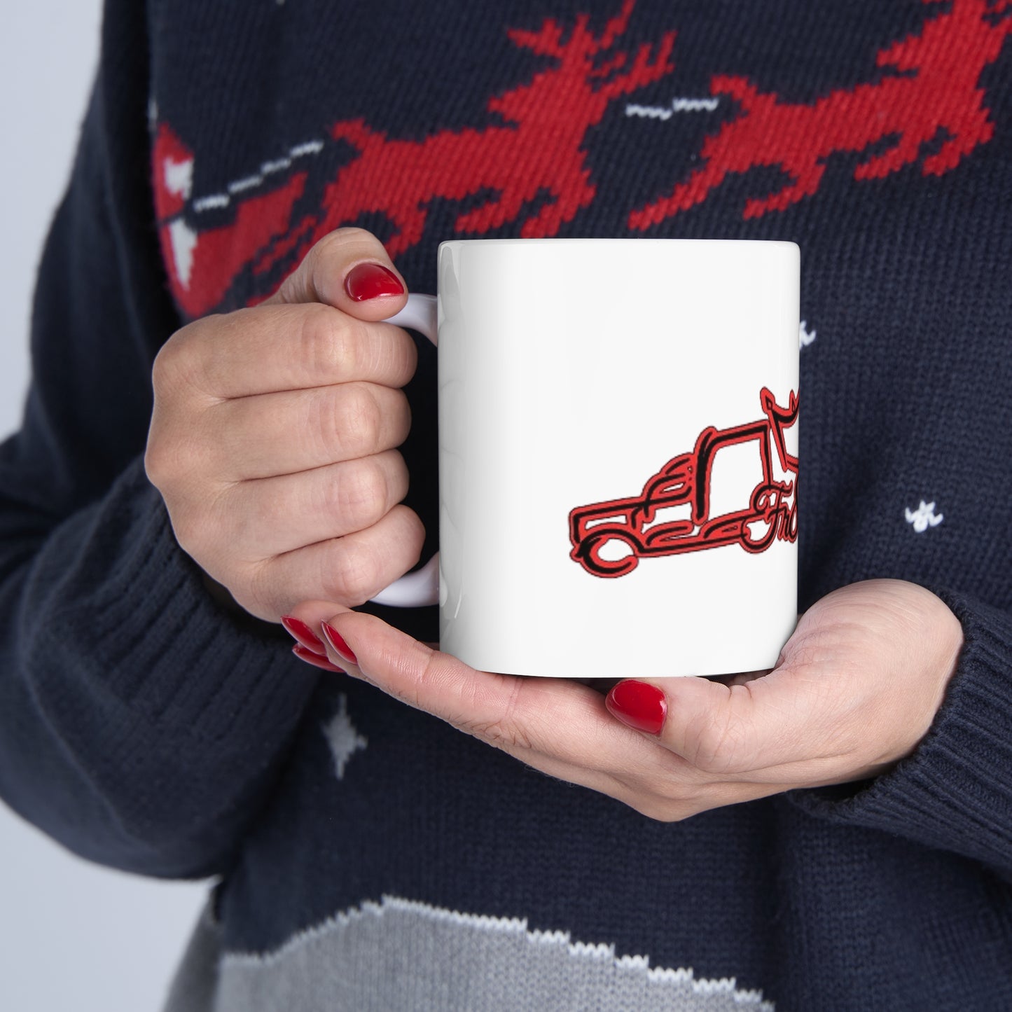 Fr8 Queen -- Coffee Mug 11oz