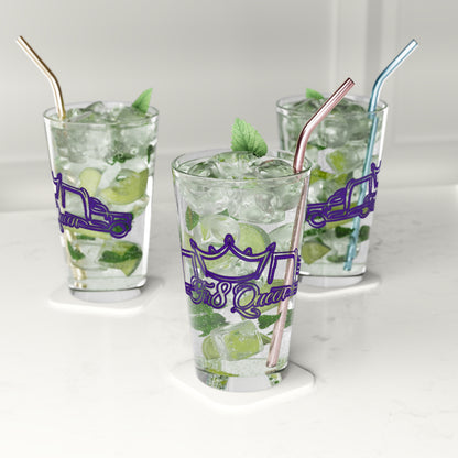 Fr8 Queen -- Pint Glass, 16oz