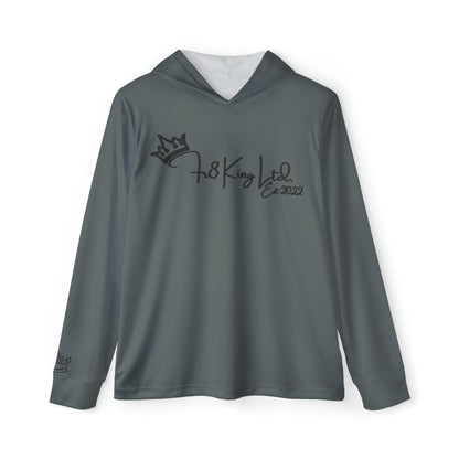 Fr8 King --  Men's Grey Sports Hoodie