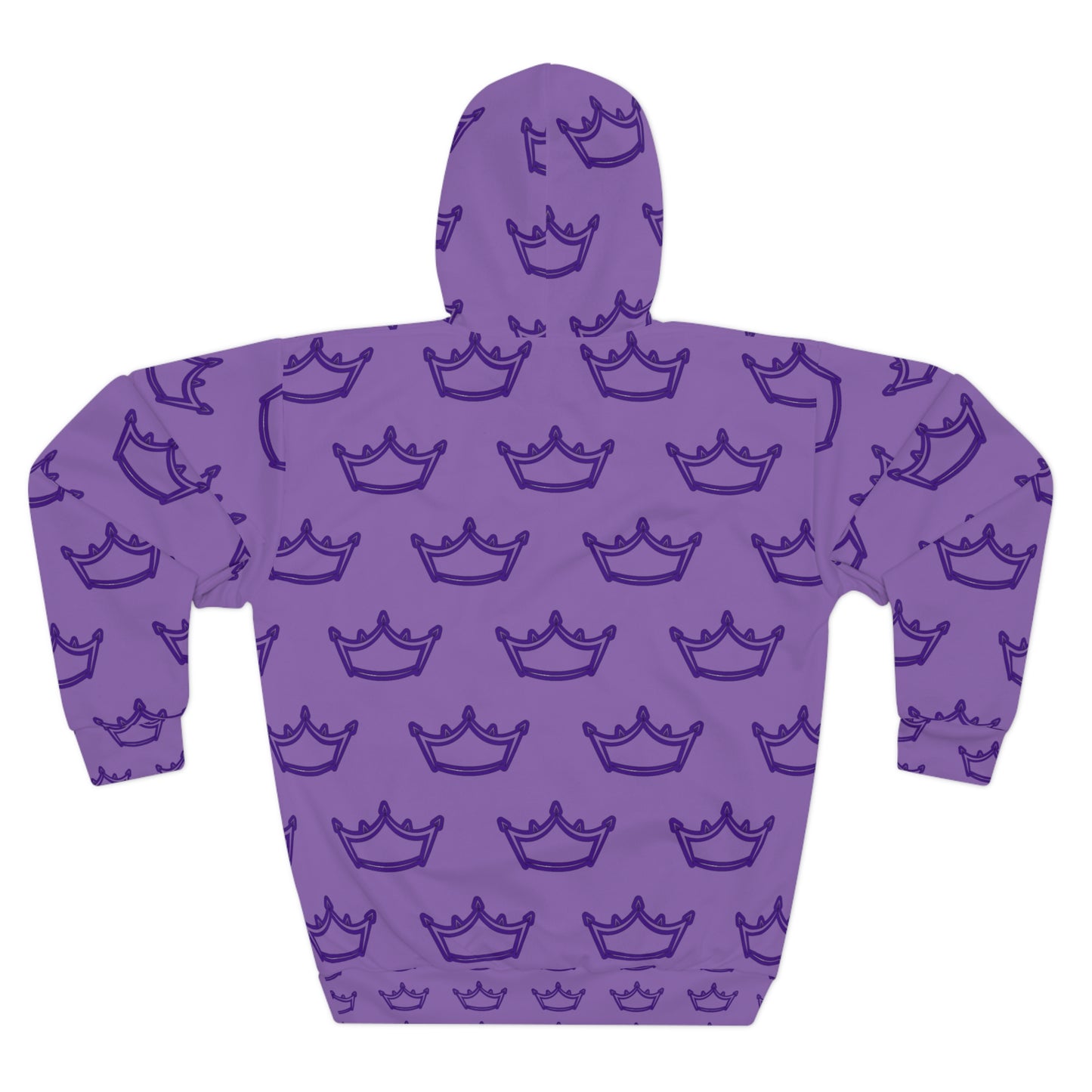 Fr8Queen Purple Crowned Pullover Hoodie