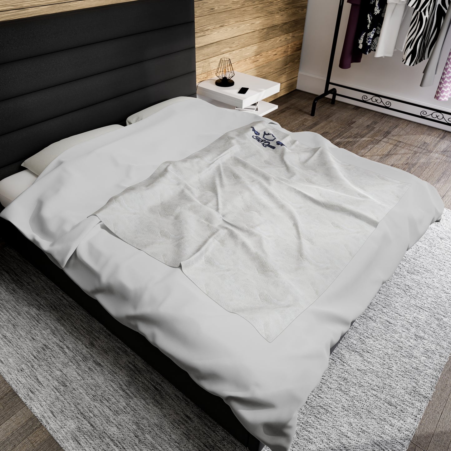Fr8 Queen Butterfly Velveteen Plush Blanket